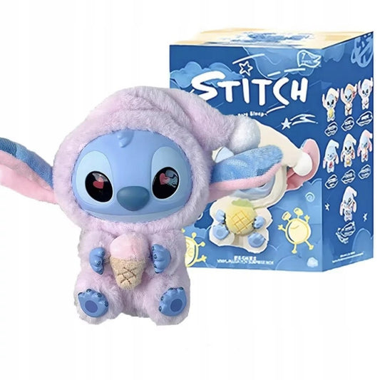 Disney Stitch pliušinis žaislas raktų pakabukas 16 cm atsitiktinė versija kolekcinis žaislas