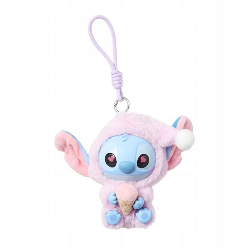 Disney Stitch pliušinis žaislas raktų pakabukas 16 cm atsitiktinė versija kolekcinis žaislas