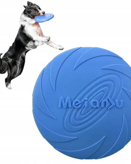 DKM Frisbee skraidanti lėkštė šunims, 22 cm, mėlyna