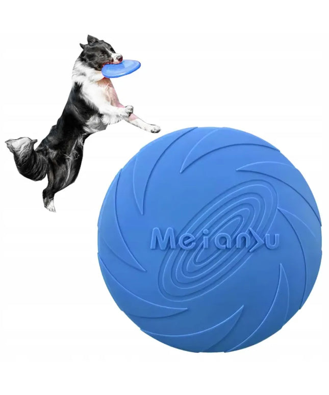 DKM Frisbee skraidanti lėkštė šunims, 22 cm, mėlyna