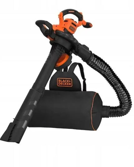 Lapų pūstuvas siurblys smulkintuvas 3000W, 72l, Black+Decker [BEBLV300-QS]