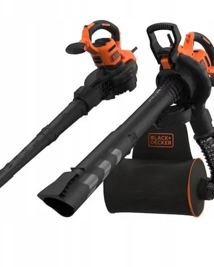 Lapų pūstuvas siurblys smulkintuvas 3000W, 72l, Black+Decker [BEBLV300-QS]