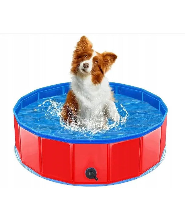 DOG POOL sulankstomas baseinas šunims ir augintiniams 80x20 cm