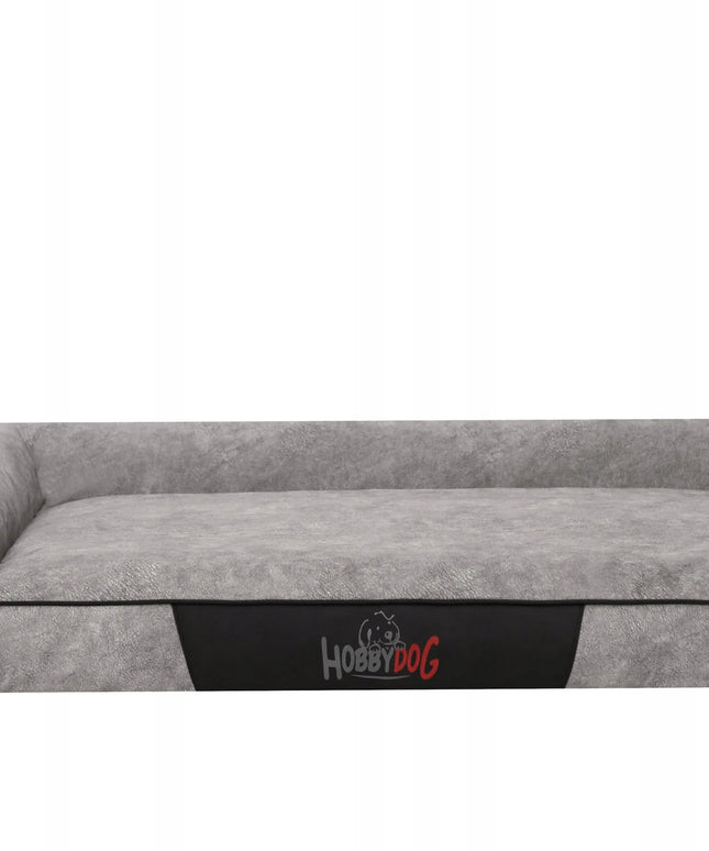 Doggy Best XL pilkos spalvos stačiakampis šuns guolis, 100x66 cm