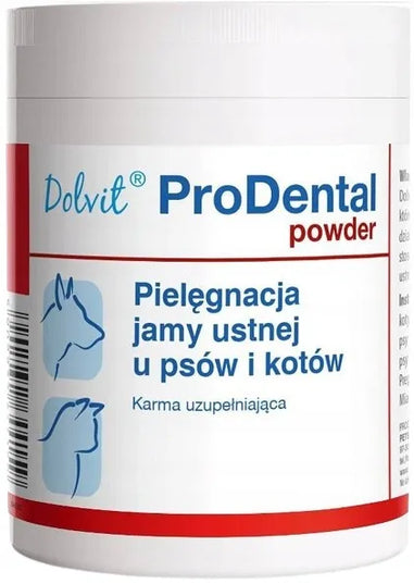 Dolfos Dolvit ProDental milteliai burnos higienai šunims ir katėms 70 g