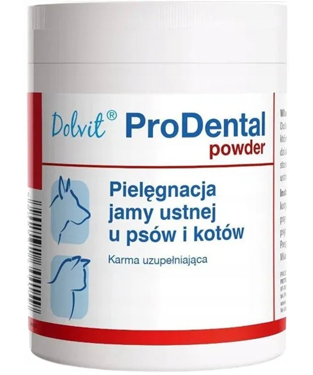 Dolfos Dolvit ProDental milteliai burnos higienai šunims ir katėms 70 g