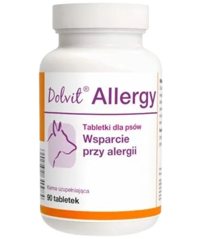 Dolvit Allergy tabletės šunims, 90 tablečių