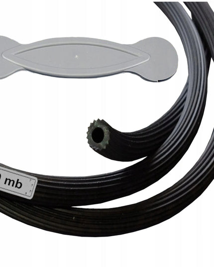 Dorolet guminė tarpinė tinkleliui nuo uodų 4,2 mm, apvali, juoda, 30 m + montavimo įrankis