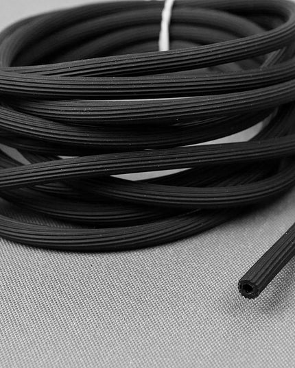Dorolet guminė tarpinė tinkleliui nuo uodų 4,2 mm, apvali, juoda, 30 m + montavimo įrankis