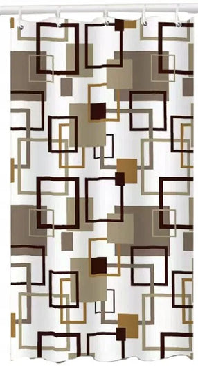 Dowika dušo užuolaida, audinys 180x180 cm, įvairiaspalvė