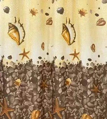 Dowika tiršta dušo užuolaida 180x180 cm – tekstilinė vonios ir dušo užuolaida