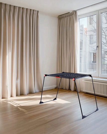 Drabužių džiovykla VILEDA Infinity Flex Ultimate, juoda