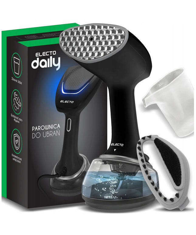Drabužių garintuvas Electo Daily 1700W, rankinis garinis lygintuvas