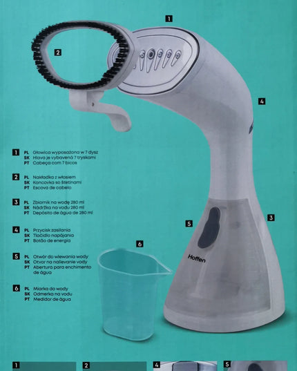 Drabužių garintuvas Hoffen GS-4077 1500 W