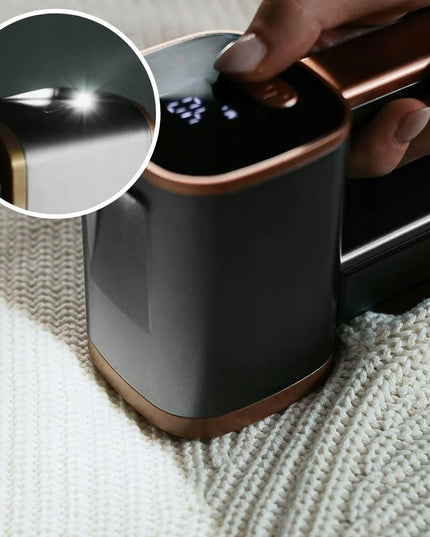 Drabužių ir audinių pūkų rinkiklis Digi+ M3, galingas, akumuliatorinis, USB, LED