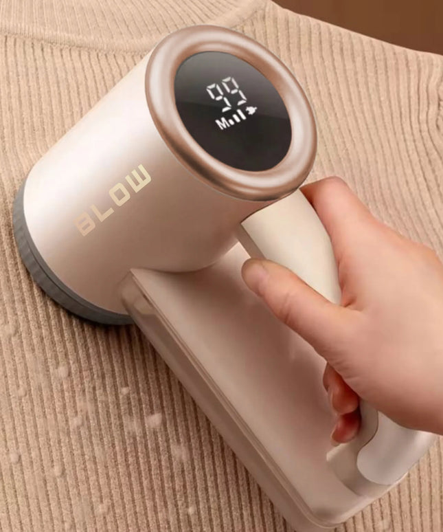 Drabužių ir baldų apmušalų pūkų rinkiklis BLOW LR-51, galingas, baltas
