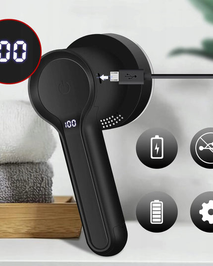 Drabužių ir baldų pūkų surinkėjas BLOW LR-41, 5W, 6 ašmenys, LCD ekranas