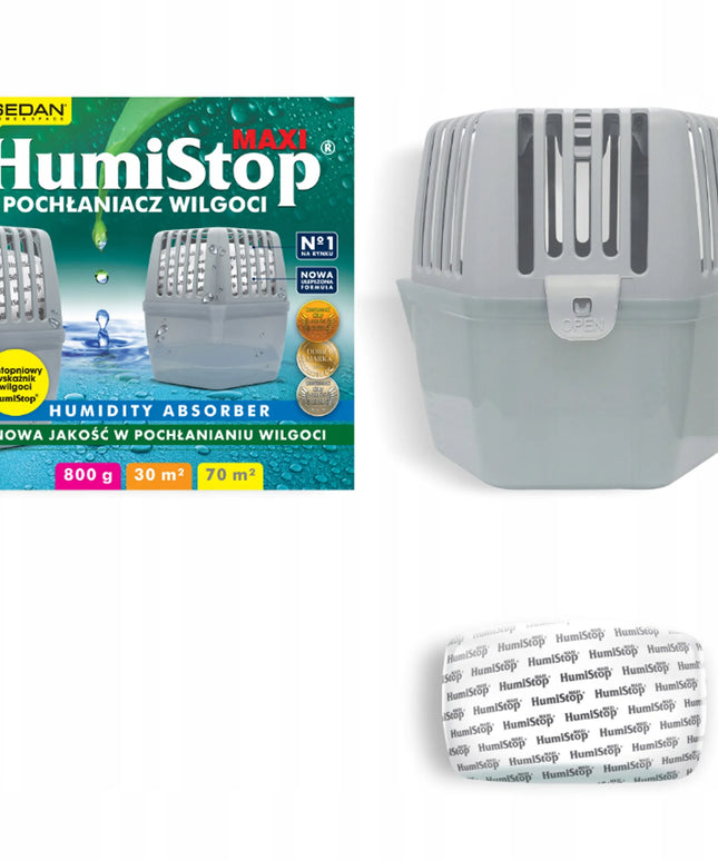 Drėgmės sugėriklis HumiStop MAXI su indikatoriumi