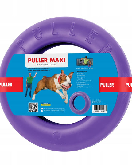 Dresiravimo žiedas šunims PULLER MAXI 30 cm – idealus didelėms ir vidutinėms veislėms