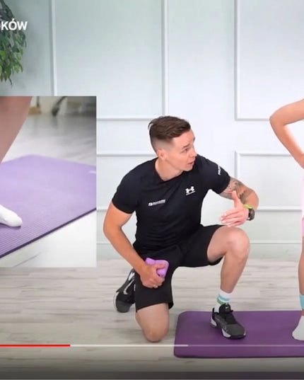 DrFit audinės pasipriešinimo gumos treniruotėms, fitnesui, pilatesui, 3 vnt. + NEMOKAMA treniruotė