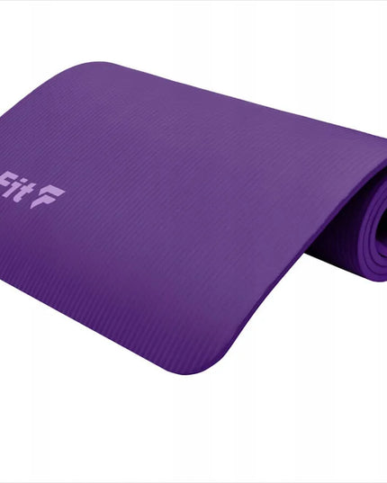 DrFit mankštos kilimėlis 180x60x1 cm, violetinis, jogai ir pilatesui + dėklas