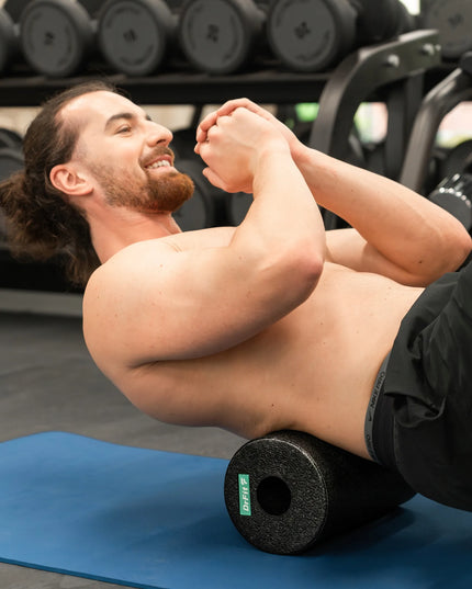 DrFit masažo volas – lygus volas nugaros masažui, mankštai ir reabilitacijai