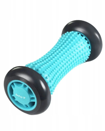DrFit masažo volas su iškilimais, reabilitacinis, mėlynas, 17 cm