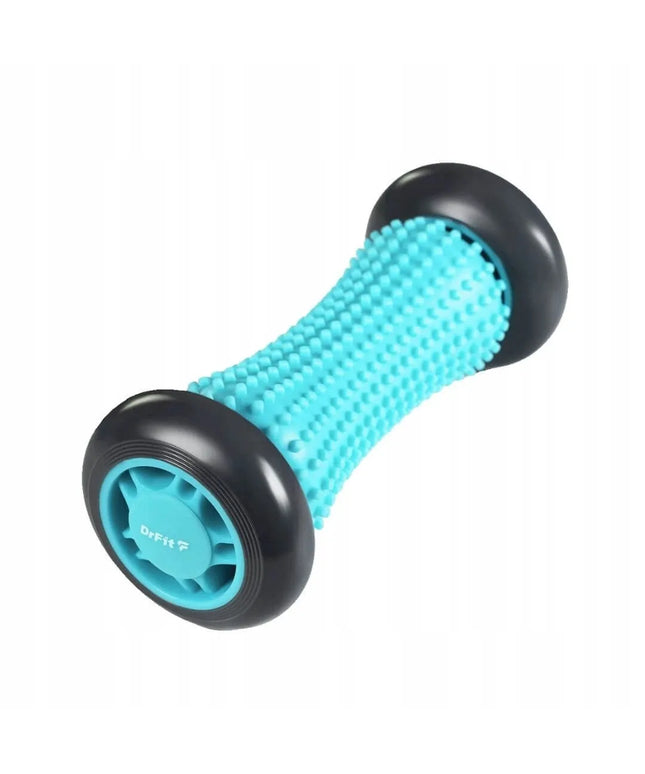 DrFit masažo volas su iškilimais, reabilitacinis, mėlynas, 17 cm