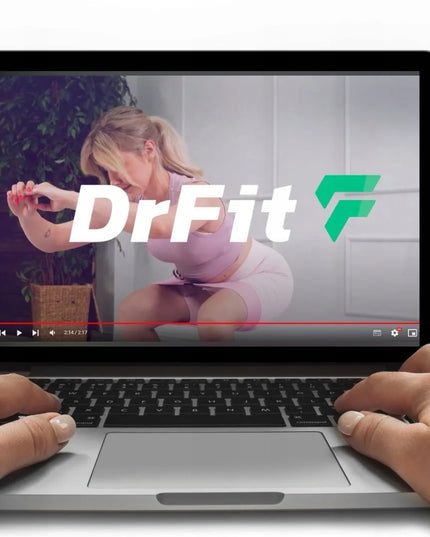 DrFit pasipriešinimo gumos 5 vnt. rinkinys – lateksinės, patvarios + NEMOKAMA TRENIRUOTĖ!