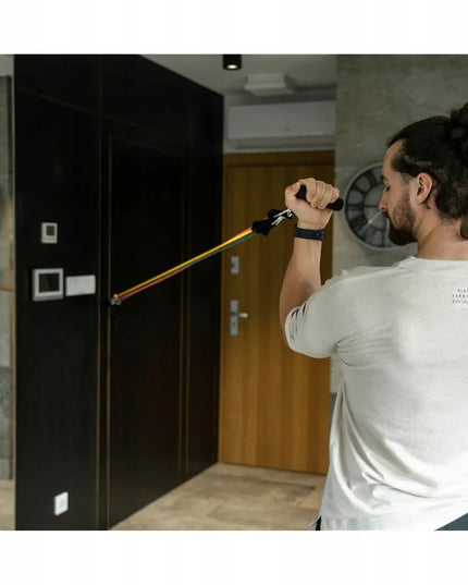 DrFit pasipriešinimo gumų rinkinys – 5 profesionalios mankštos gumos