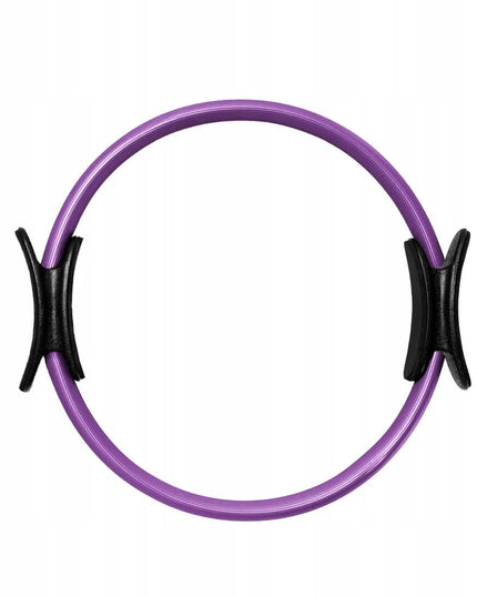 DrFit pilateso žiedas, mankštos lankas, jogos ratas, 36 cm, violetinis