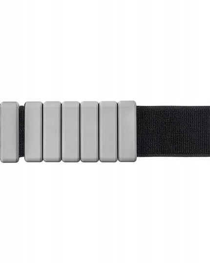 DrFit reguluojami svarmenys kulkšnims ir riešams, 2x 0,45 kg, pilki