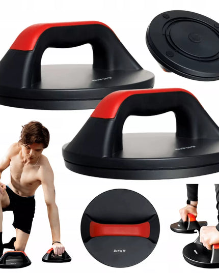 „DrFit“ rotacinės atramos atsispaudimams, 2 vnt.