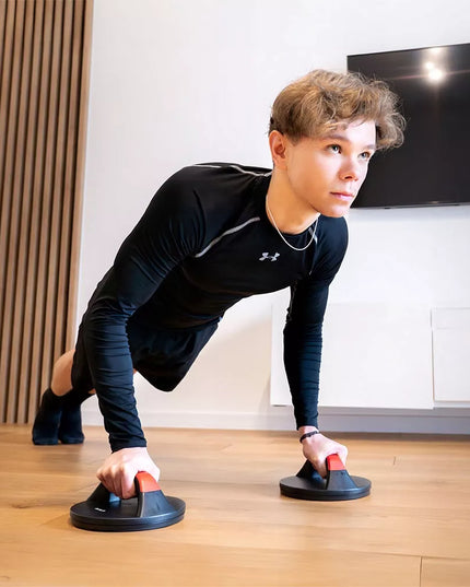 „DrFit“ rotacinės atramos atsispaudimams, 2 vnt.