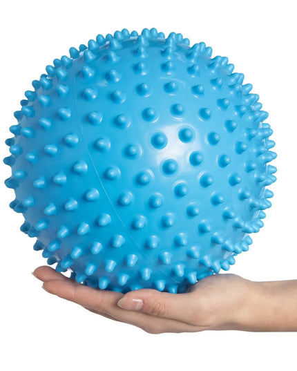 DrFit sensorinis masažinis kamuolys 20 cm, mėlynas