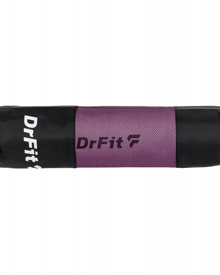 DrFit TPE mankštos kilimėlis su dėklu, skirtas jogai, fitnesui ir pilatesui, patvarus
