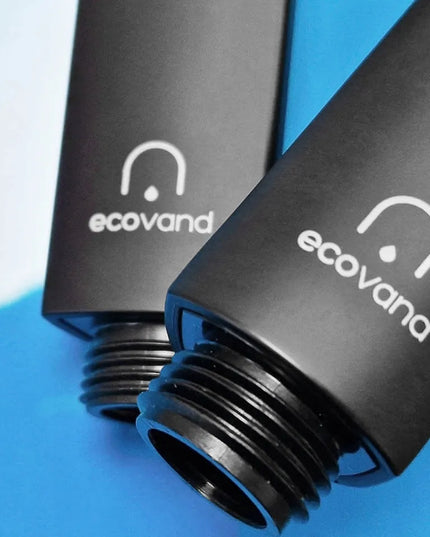Dušo galvutė EcoVand Simpio, juoda, taupanti vandenį -65%, 5.7 l/min