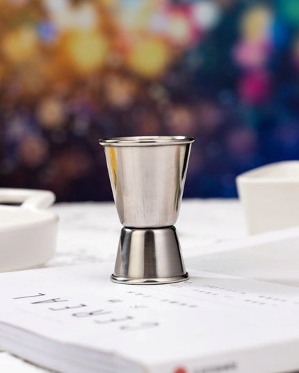 Dvipusis baro matavimo indelis 15/30 ml su užapvalintais kraštais