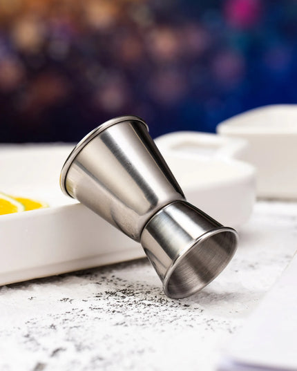 Dvipusis baro matavimo indelis 15/30 ml su užapvalintais kraštais