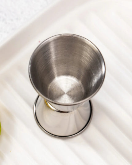Dvipusis baro matavimo indelis 20/40 ml su užapvalintais kraštais