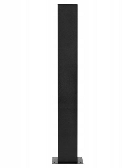 Dvipusis pastatomas 60 cm LED sodo šviestuvas-stulpelis, 4000K, juodas