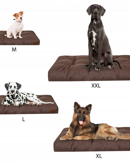 Dygsniuotas vandeniui atsparus šuns čiužinys Doggy GRAND LIGHT XL 120x90