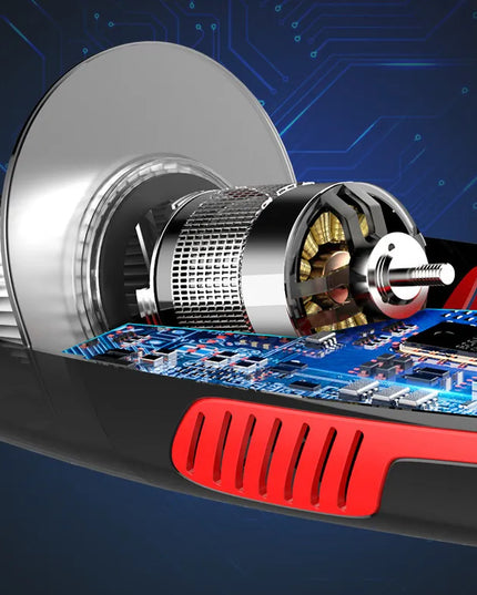 Galingas laidinis rankinis automobilinis dulkių siurblys „Luneso“ 12 V, 120 W, su HEPA filtru