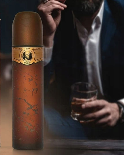 Dovanų rinkinys CUBA GOLD ORIGINAL EDT 100ml Dezodorantas + Losjonas po skutimosi