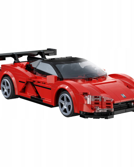 Statybiniai blokeliai CaDA Lenktyninis automobilis YANGWANG U9 Nuotoliniu būdu valdomas automobilis 299 dalys