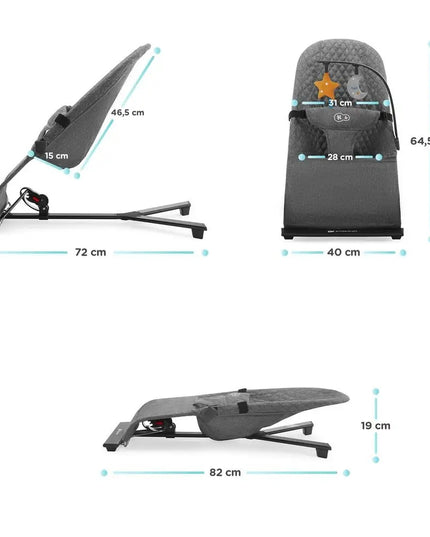 Kūdikių supamas gultukas, lengvas, sulankstomas MIMI Kinderkraft