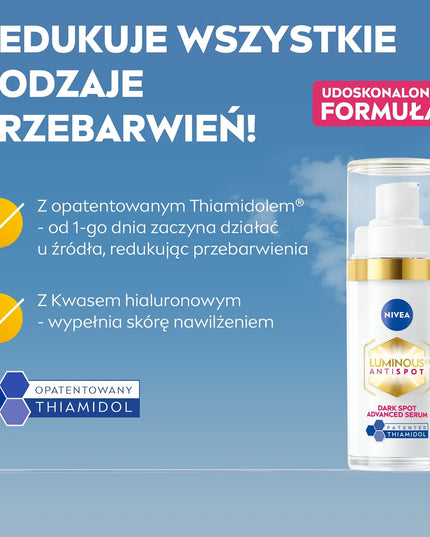 NIVEA Cellular Luminous630 intensyvus serumas nuo pigmentinių dėmių, 30 ml