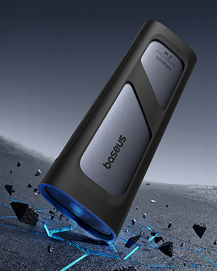 BASEUS M.2 NVMe 10 Gb/s išorinis SSD dėklas iki 8TB