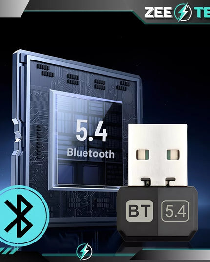 Bluetooth USB 5.4 adapteris, mini siųstuvas-imtuvas kompiuteriui