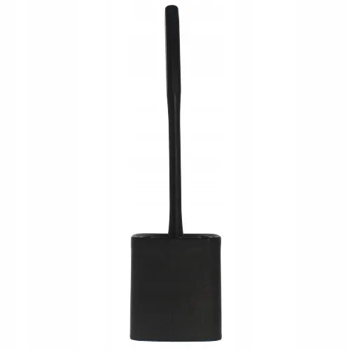 EASYFORM silikoninis tualeto šepetys su stovu, juodas, 34,8 cm